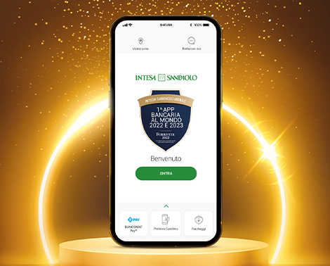 Scopri l'app Intesa Sanpaolo Mobile
